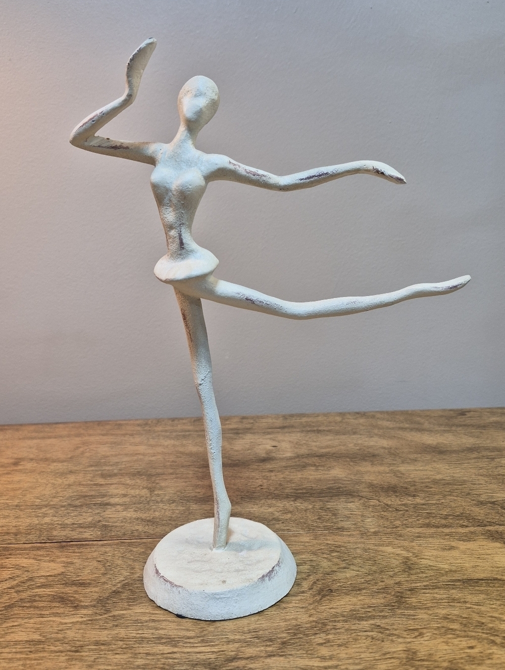 CAST IRON Decorative Ballerina Dancer Sculpture Home Decor Art